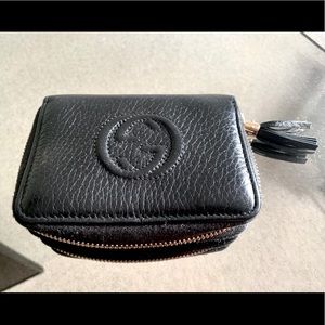 Authentic Gucci leather wallet.
